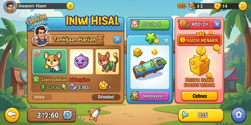 Fitur pembaruan yang rutin menjaga permainan tetap segar.