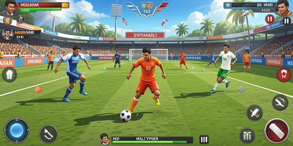 Grafis yang memukau dan modern.